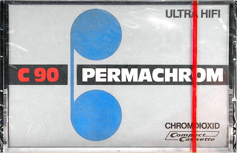 Compact Cassette: Unknown Permachrom -  90