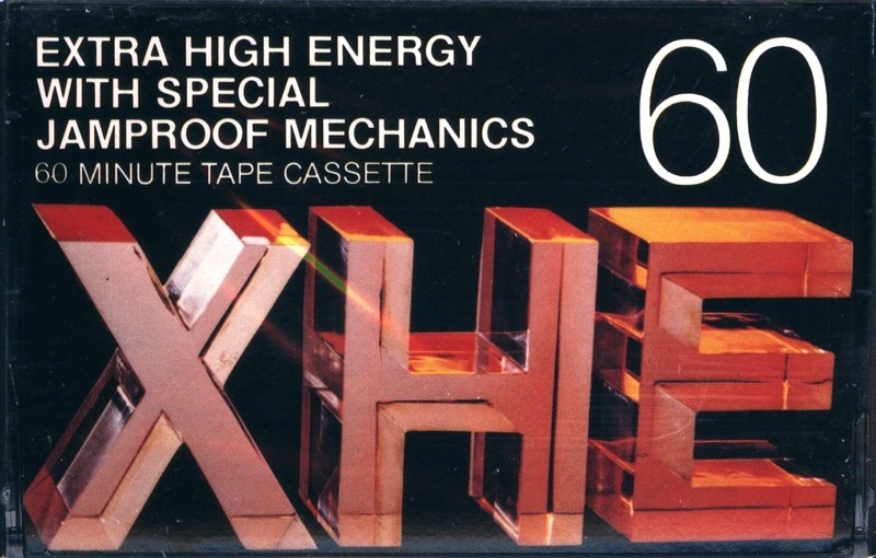 Compact Cassette:  Audio Magnetics - XHE 60