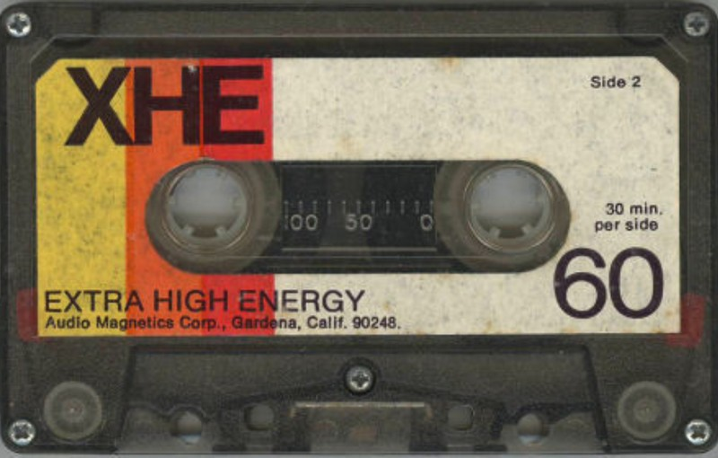 Compact Cassette:  Audio Magnetics - XHE 60