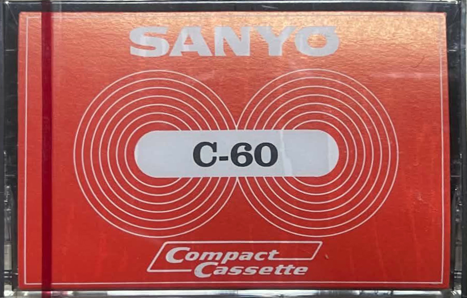 Compact Cassette Sanyo 60 Type I Normal 1972 Europe