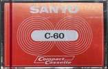 Compact Cassette Sanyo 60 Type I Normal 1972 Europe