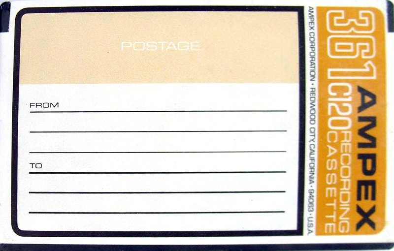 Compact Cassette Ampex 361 120 Type I Normal 1969 USA