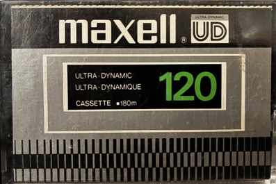 Compact Cassette Maxell UD 120 Type I Normal 1977 Canada