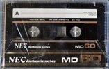 Compact Cassette NEC MD 60 Type IV Metal Japan