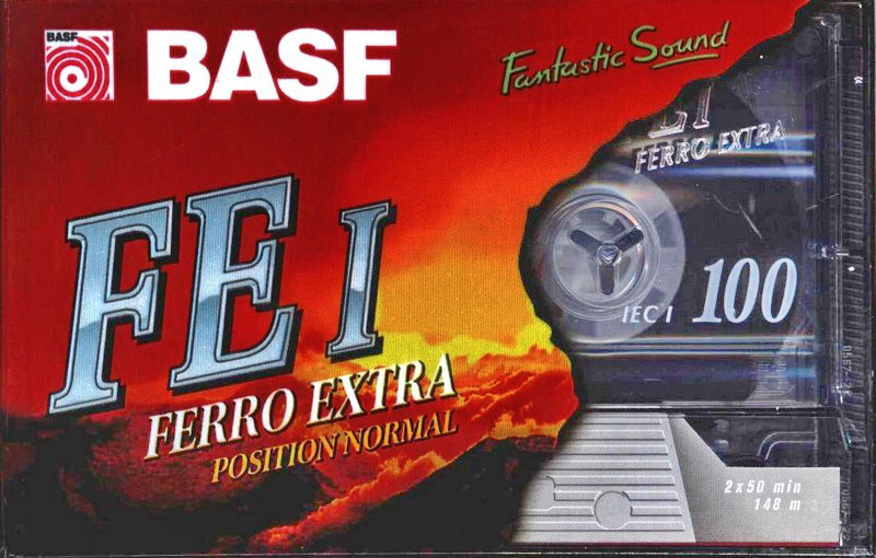 Compact Cassette BASF FE I Ferro Extra 100 Type I Normal 1995 Europe