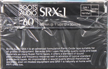 Compact Cassette Boots / Boots Audio SRX-1 60 Type I Normal 1984 UK