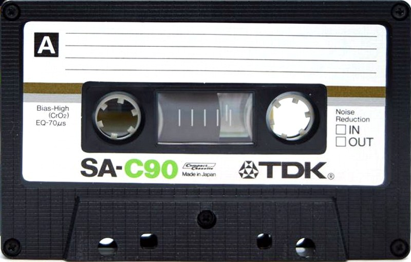 Compact Cassette TDK SA 90 Type II Chrome 1979 Japan