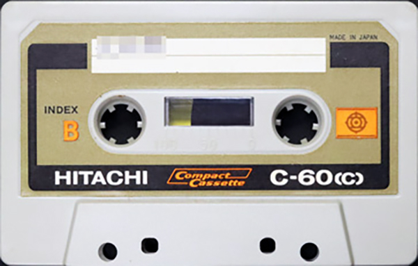 Compact Cassette Hitachi 60 "C60c" Type I Normal 1971 Japan