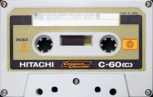 Compact Cassette Hitachi 60 "C60c" Type I Normal 1971 Japan