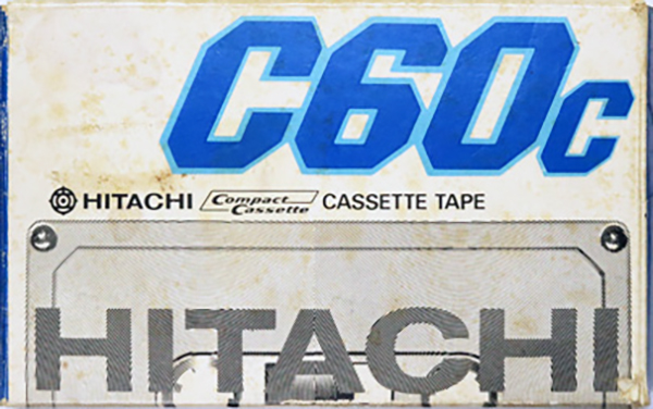 Compact Cassette Hitachi 60 "C60c" Type I Normal 1971 Japan