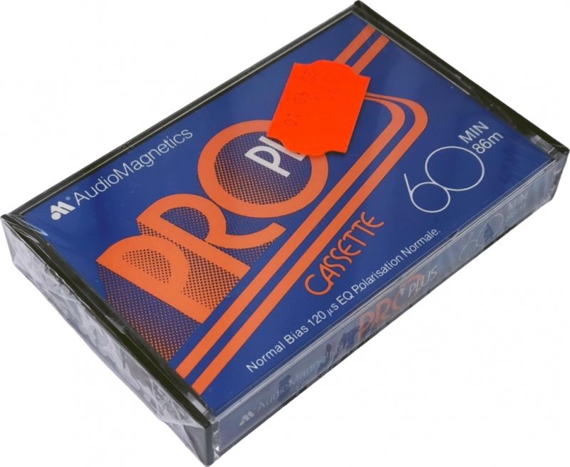 Compact Cassette:  Audio Magnetics - PRO Plus 60