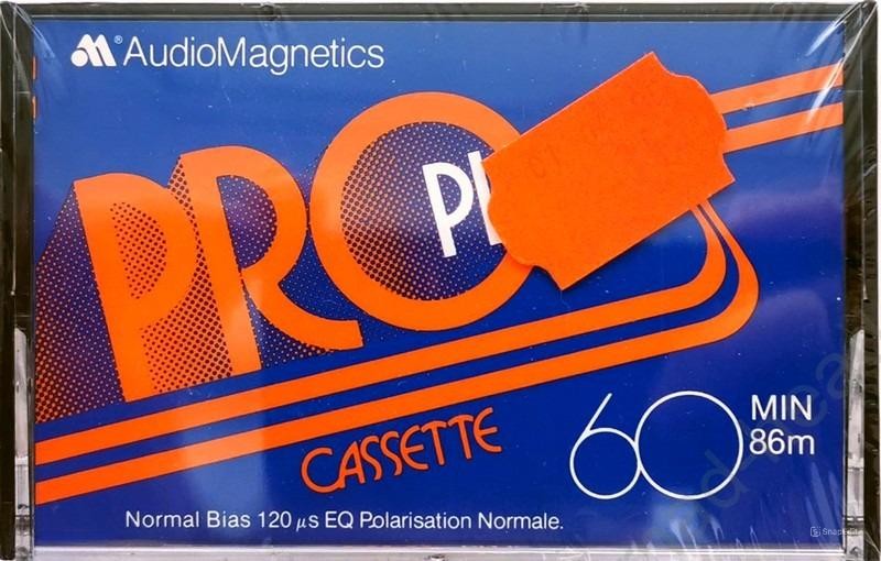 Compact Cassette:  Audio Magnetics - PRO Plus 60