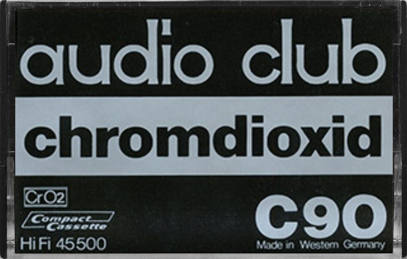 Compact Cassette Audio Club 90 Type II Chrome 1981 Germany