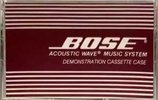 Compact Cassette Bose "Acoustic Wave Music System" Demonstration Tape 1990 USA