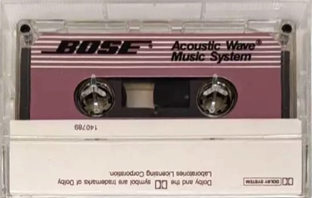 Compact Cassette Bose "Acoustic Wave Music System" Demonstration Tape 1990 USA