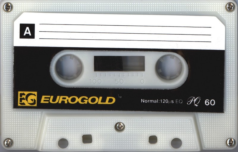 Compact Cassette Eurogold 60 Type I Normal USA