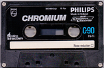 Compact Cassette Philips Chromium 90 Type II Chrome 1978 Europe