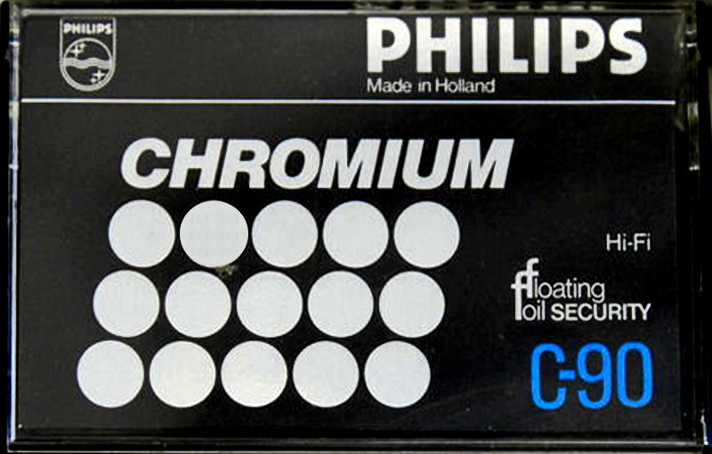 Compact Cassette: Philips  - Chromium 90