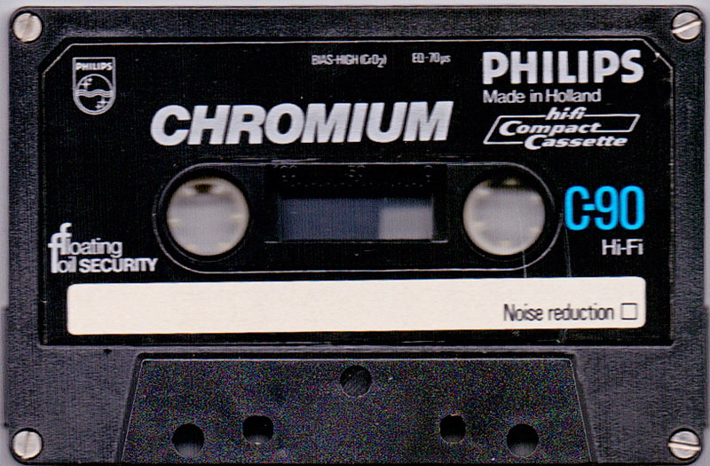 Compact Cassette: Philips  - Chromium 90