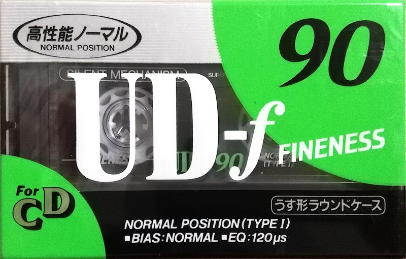 Compact Cassette Hitachi UD-f 90 Type I Normal 1990 Japan