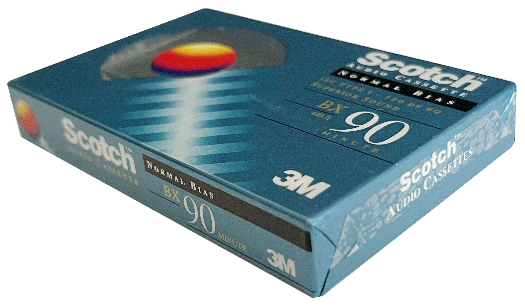 Compact Cassette Scotch BX 90 Type I Normal 1993 Worldwide