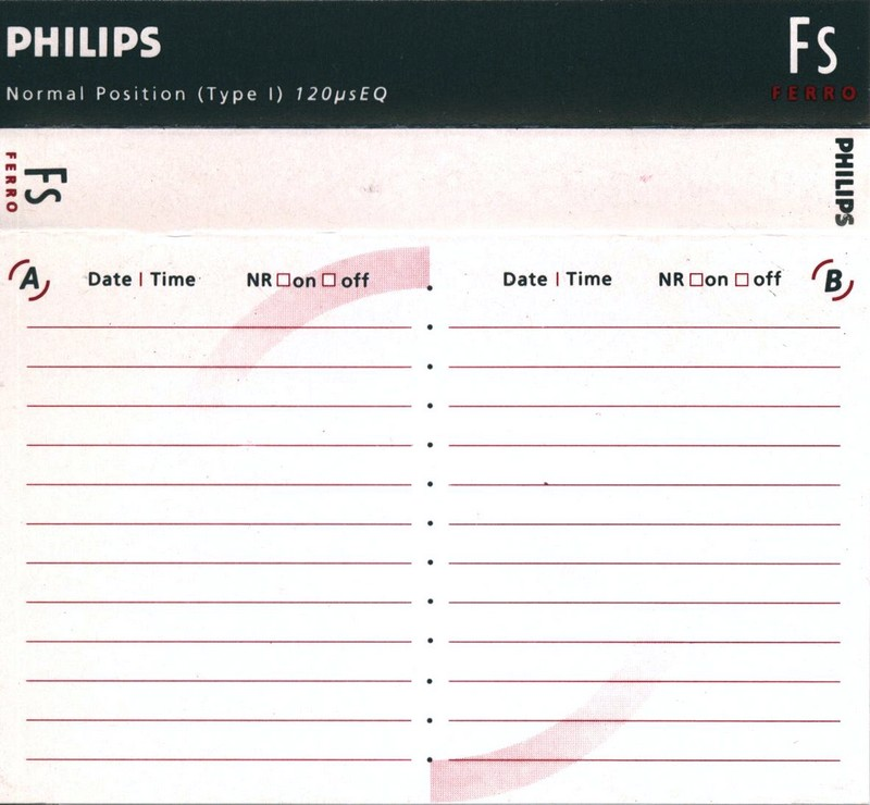 Compact Cassette:  Philips - FS 60