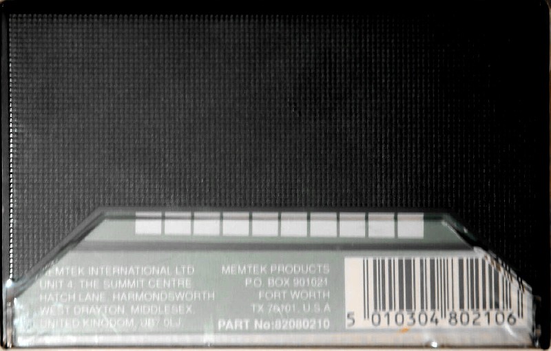 Compact Cassette Memorex Cleaning Cassette Europe