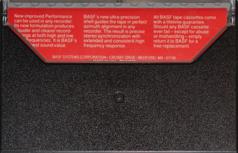 Compact Cassette: BASF  - Performance I 60