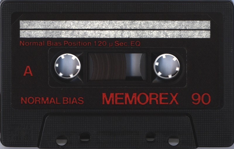 Compact Cassette Memorex 90 Type I Normal 1979 UK