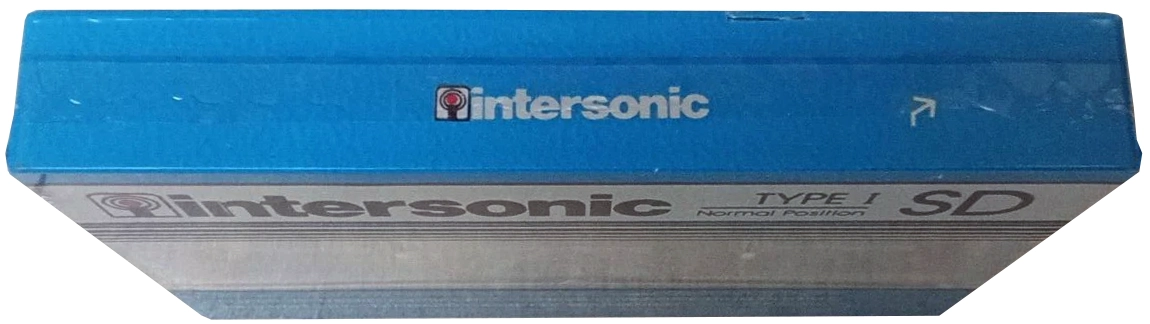 Compact Cassette Intersonic SD 60 Type I Normal Greece