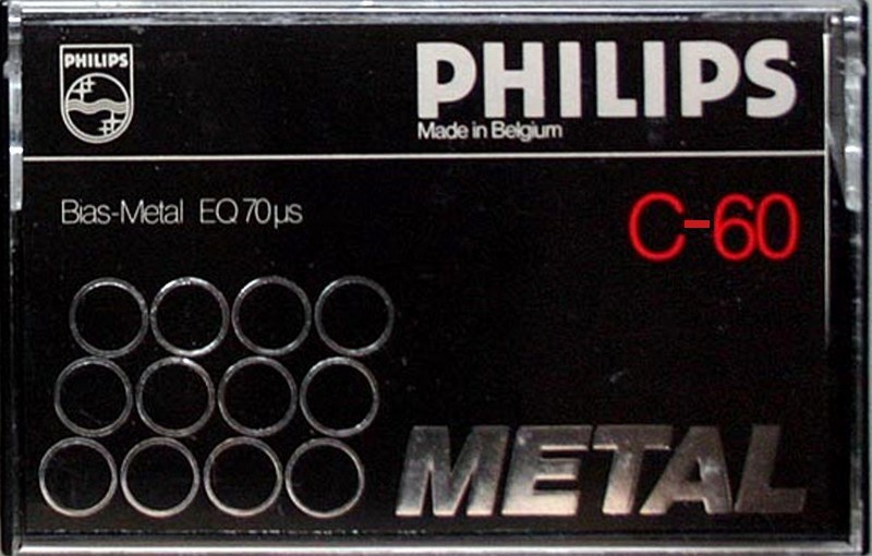 Compact Cassette: Philips  - Metal 60