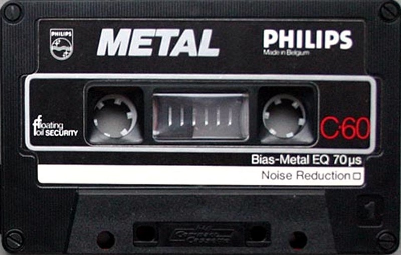 Compact Cassette: Philips  - Metal 60