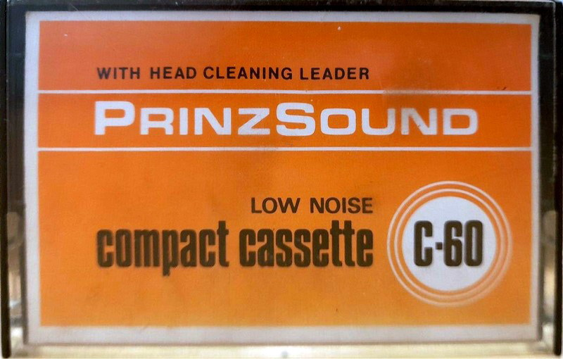 Compact Cassette Prinzsound 60 Type I Normal 1978 Japan
