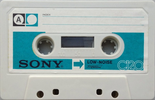 Compact Cassette Sony 120 Type I Normal 1972 Japan