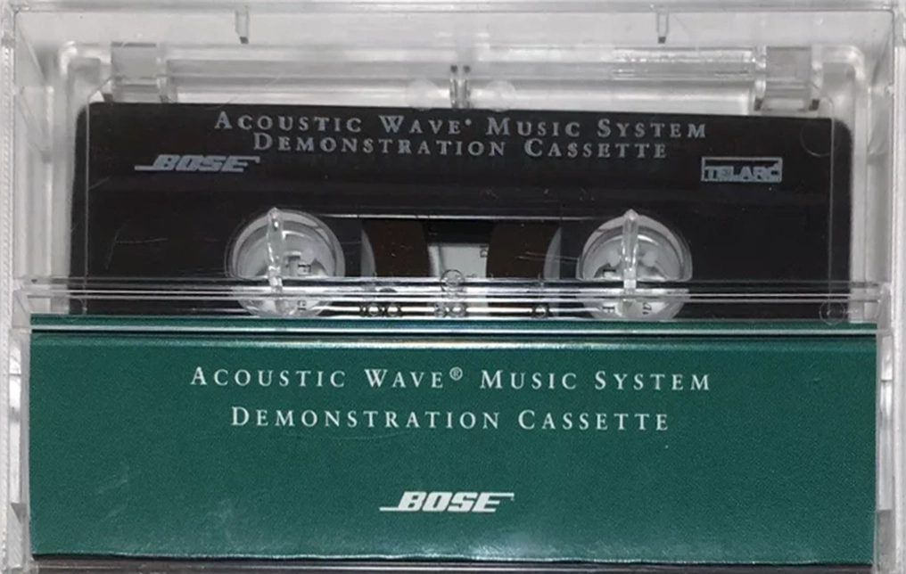 Compact Cassette Bose "Acoustic Wave Music System" Demonstration Tape USA