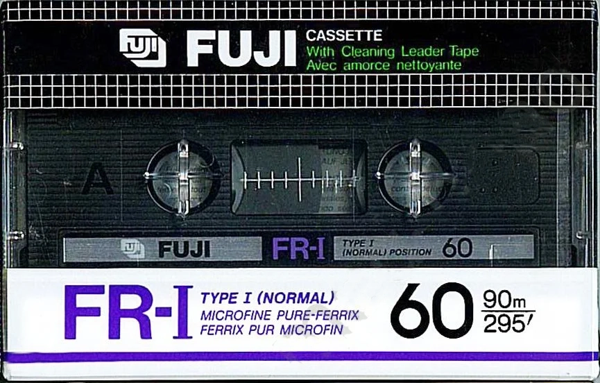 Compact Cassette Fuji FR-I 60 Type I Normal 1982 Europe