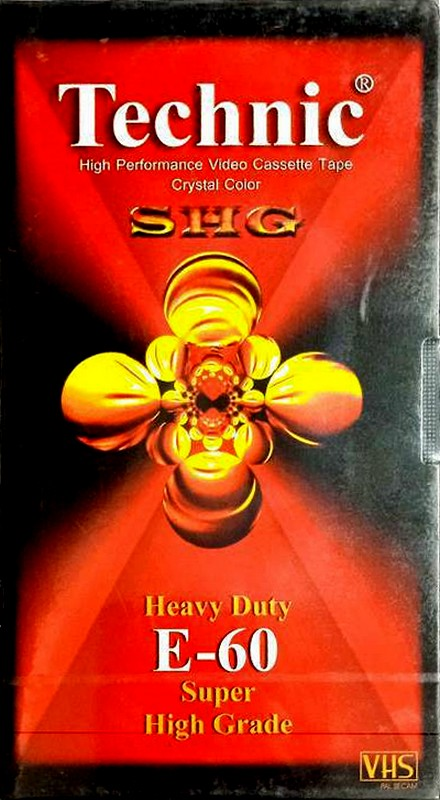 VHS, Video Home System Technic SHG 60 Type I Normal Iran