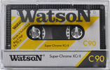 Compact Cassette Watson 90 "Super Chrome XCr II" Type II Chrome 1990 Europe