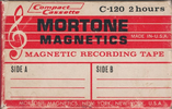 Compact Cassette Mortone Magnetics 120 Type I Normal USA