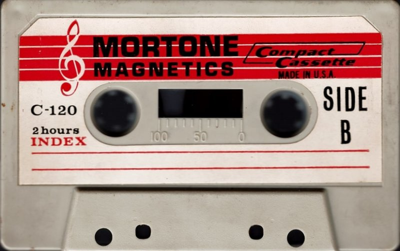 Compact Cassette Mortone Magnetics 120 Type I Normal USA