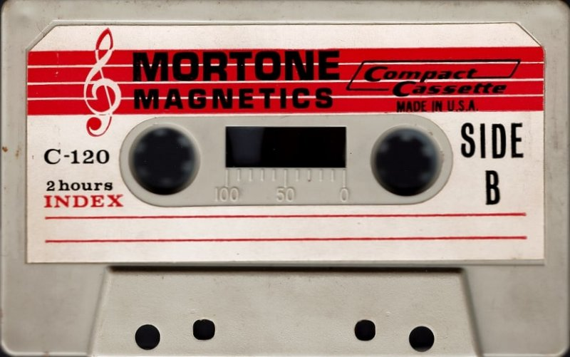 Compact Cassette: Unknown Mortone Magnetics -  120