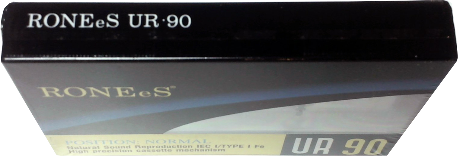 Compact Cassette Ronees UR 90 Type I Normal 1992 Russia