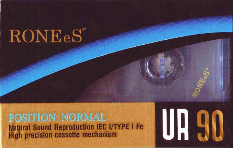 Compact Cassette:  Ronees - UR 90