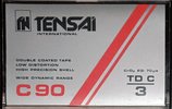 Compact Cassette Tensai TD C 3 90 Type II Chrome 1981 Europe