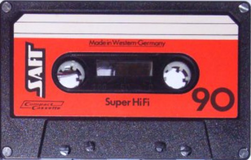 Compact Cassette Saft 90 Type I Normal 1981 Germany