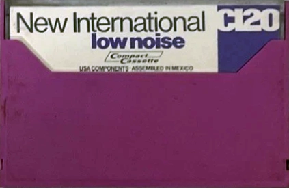 Compact Cassette New International 120 Type I Normal USA