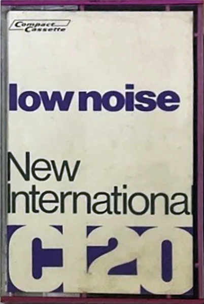 Compact Cassette New International 120 Type I Normal USA