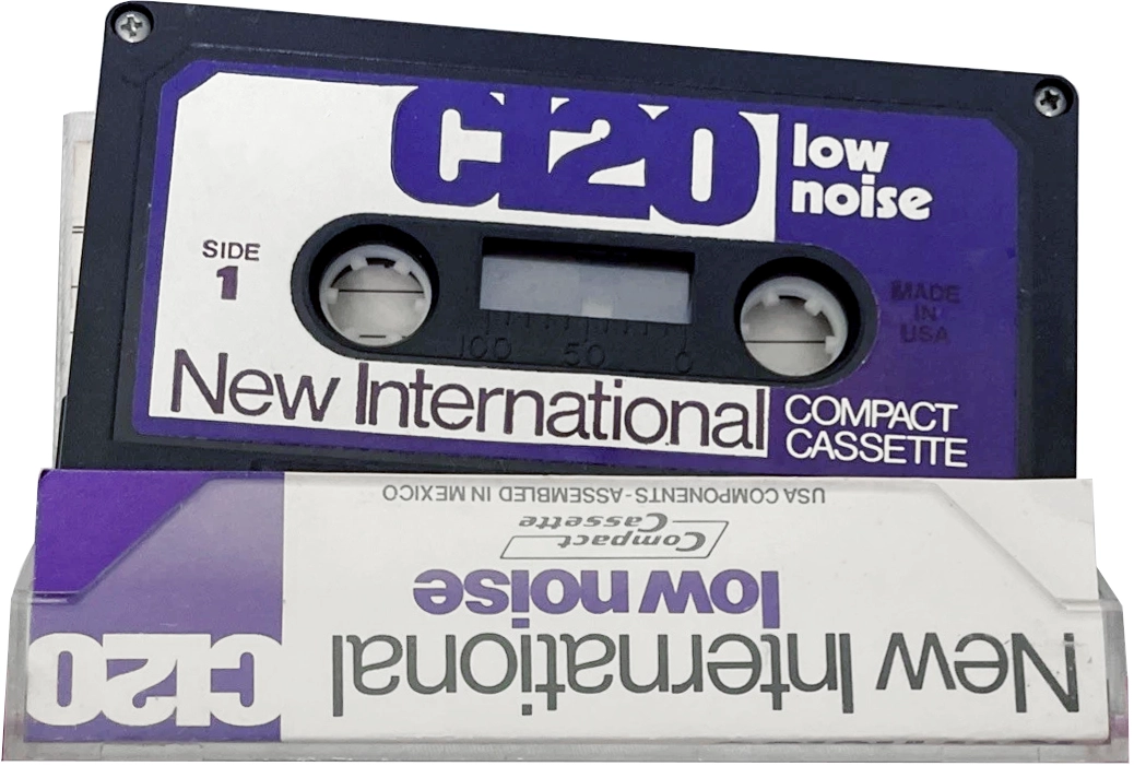 Compact Cassette New International 120 Type I Normal USA