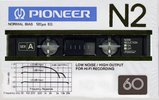 Compact Cassette Pioneer N2 60 Type I Normal 1980 Europe