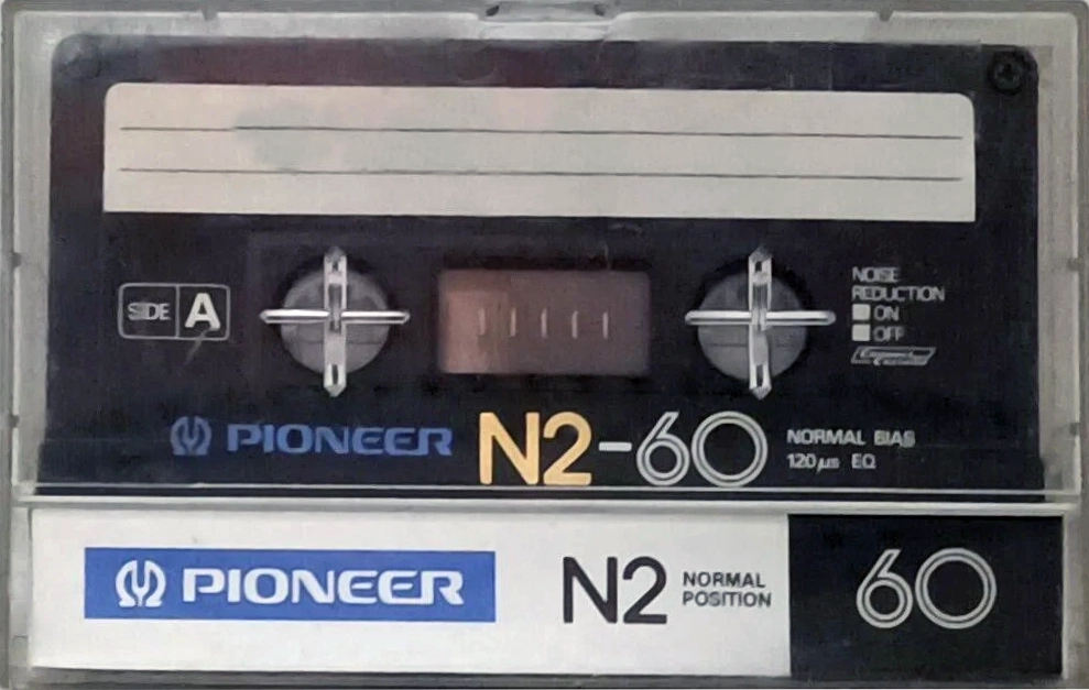 Compact Cassette Pioneer N2 60 Type I Normal 1980 Europe